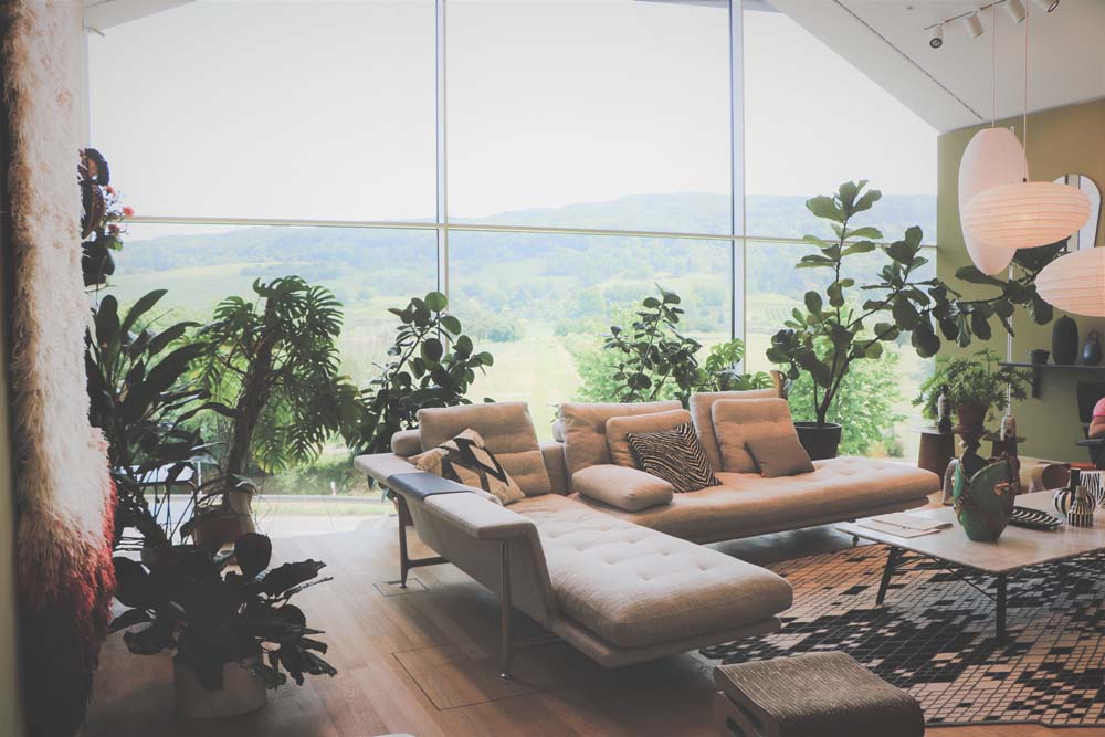 a beautiful living room